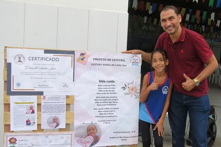 Brumado: Estudante da rede municipal conquista 11º lugar em concurso nacional de poesia