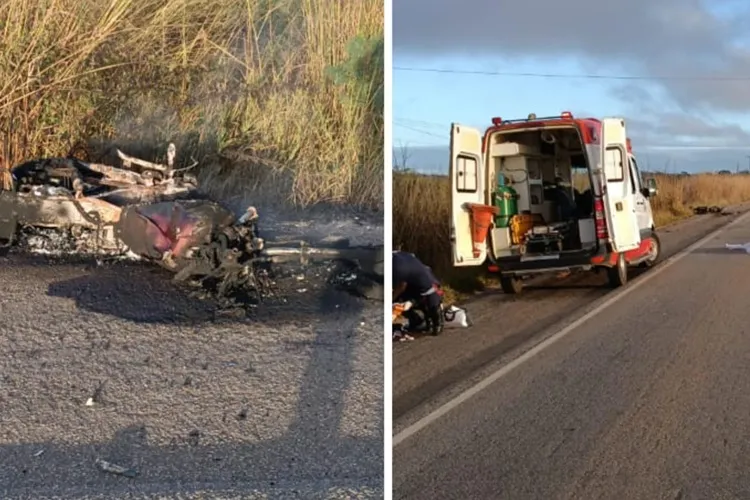 Mulher de 35 anos que conduzia motocicleta morre na BA-262 em Vitória da Conquista