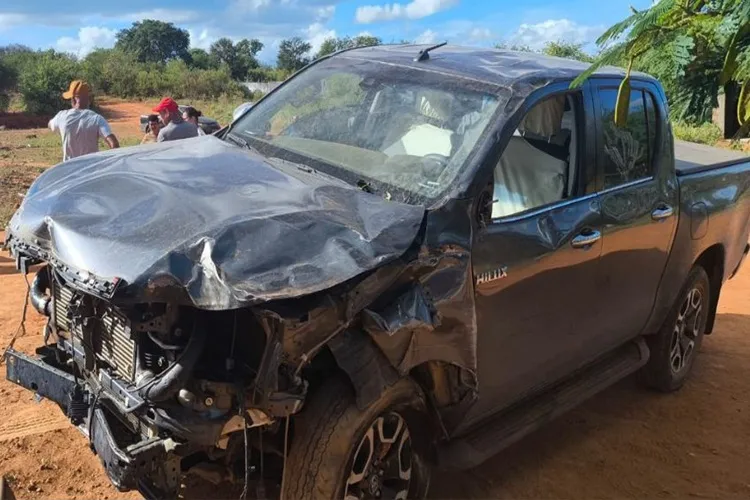 PM recupera hilux roubada em Vitória da Conquista na zona rural de Caetanos