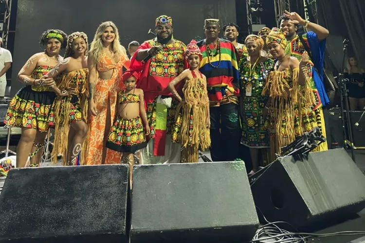 Banda Alodê faz show histórico no Dia da Consciência Negra em Guanambi