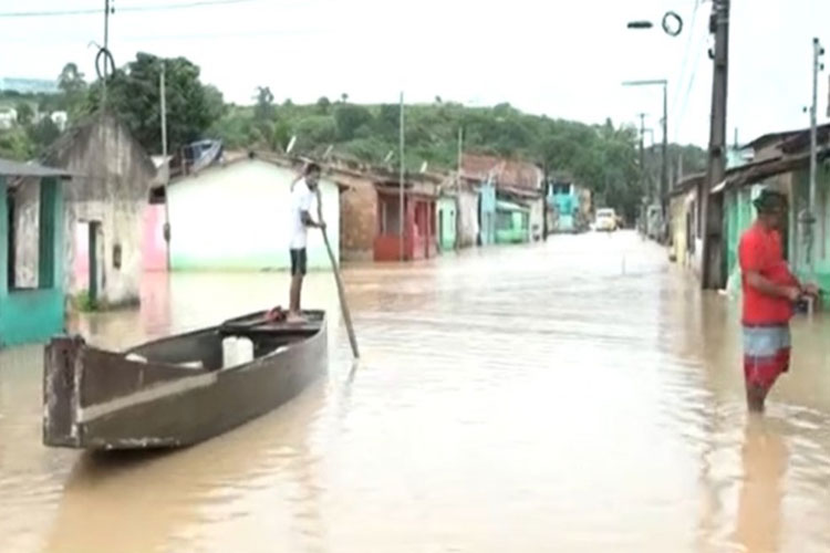 Chuvas na Bahia: Governo Federal reconhece situação de emergência em 17 municípios