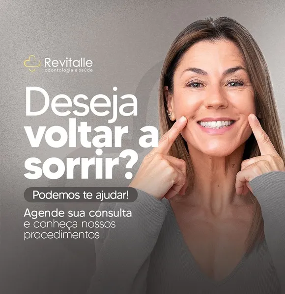 Revitalle proporciona tratamentos que valorizam o seu sorriso e beleza natural