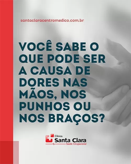 Clínica Santa Clara: Saiba o que são os Distúrbios Osteomusculares Relacionados ao Trabalho