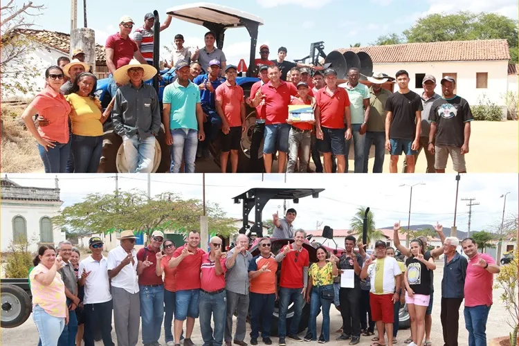 Brumado: Lagoa da Panela e Itaquaraí recebem tratores após intervenção de Guilherme Bonfim