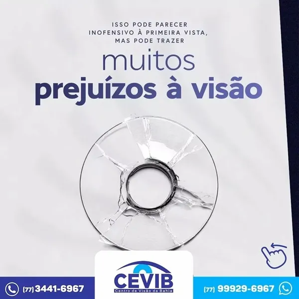 Cevib alerta para impacto de alguns pequenos hábitos na saúde visual