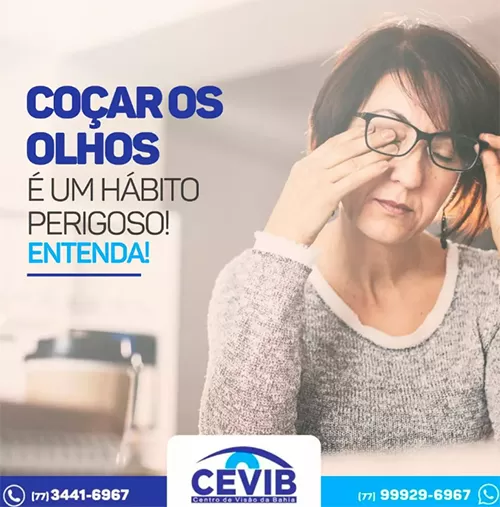 Cevib: Coceira frequente nos olhos não é normal e o oftalmologista deve avaliar condição