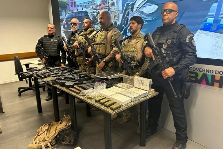 Polícia baiana retira 58 armas das ruas entre janeiro e setembro