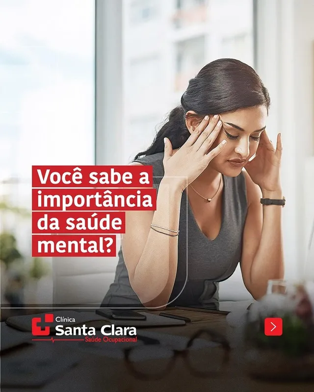 Clínica Santa Clara alerta que saúde mental não deve ser negligenciada por empresas