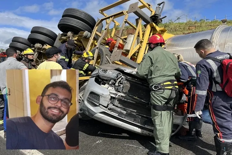 Estudante de medicina de Livramento de Nossa Senhora morre em acidente na BR-101