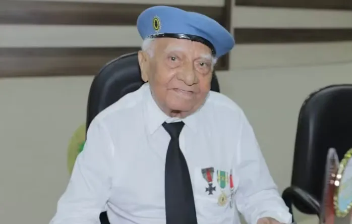 Morre aos 104 anos ex-combatente baiano que lutou na 2ª Guerra Mundial