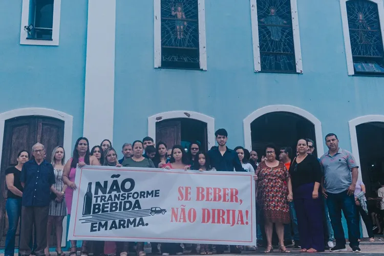 Brumado: Campanha de conscientização no trânsito na missa de sétimo dia de Janete Luz