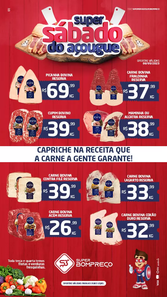 Confira as promoções no Supermercado Super Bom Preço em Brumado