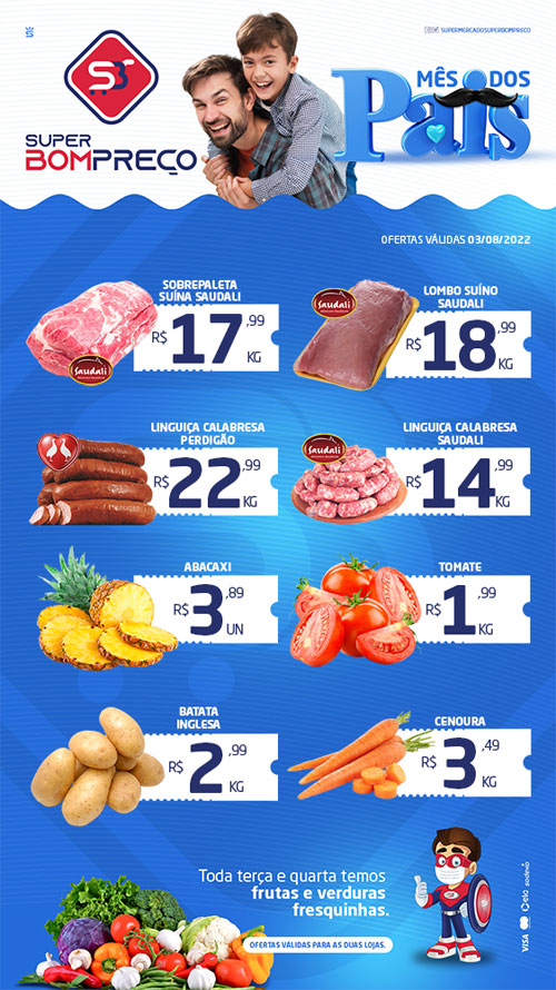 Confira as promoções no Supermercado Super Bom Preço em Brumado