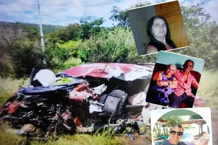 Quatro pessoas da mesma família morrem em acidente na BR-030 em Brumado