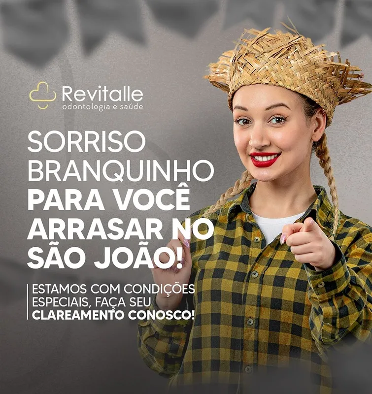 Revitalle oferece condições imperdíveis para tratamento de clareamento dental