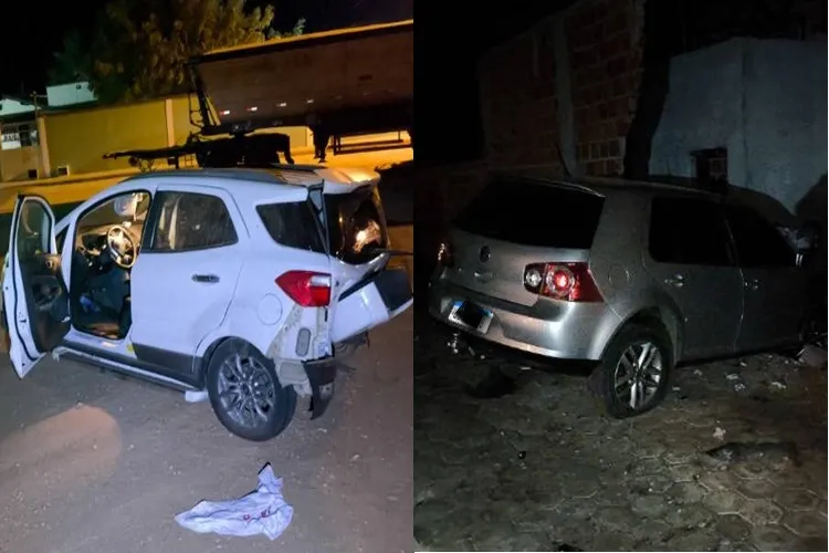 Dois carros se envolvem em acidente na BR-030 em Palmas de Monte Alto