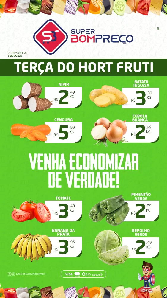 Confira as promoções no Supermercado Super Bom Preço em Brumado