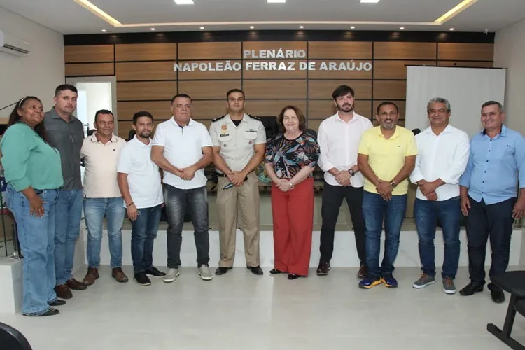 Prefeitos de cidades da área da 80ª CIPM participam de Jornada de Segurança Pública