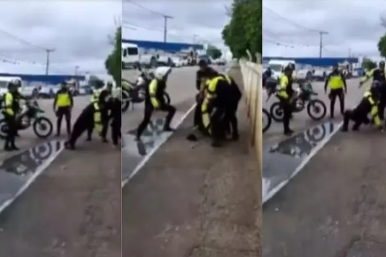 Agente é agredido após alerta sobre infração de trânsito em Vitória da Conquista