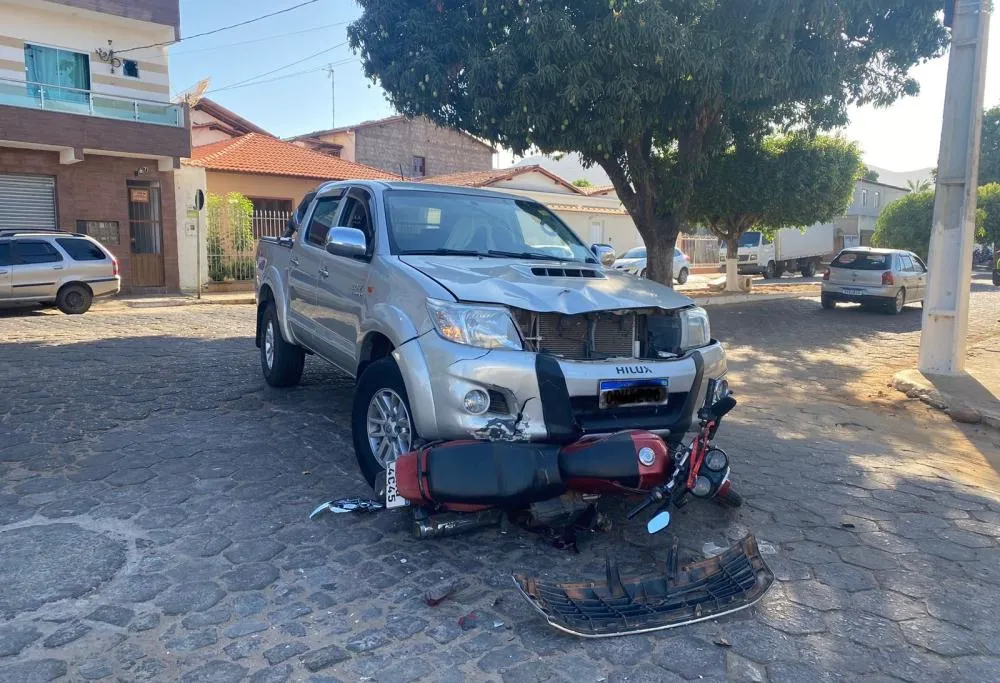 Livramento de Nossa Senhora: Acidente de trânsito é registrado no Bairro São José