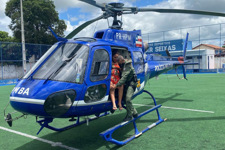 Graer socorre três grávidas ilhadas no Extremo Sul da Bahia