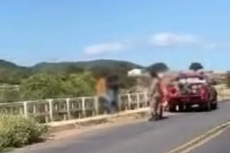 Guanambi: PM impede homem de pular de ponte por não aceitar o fim do relacionamento