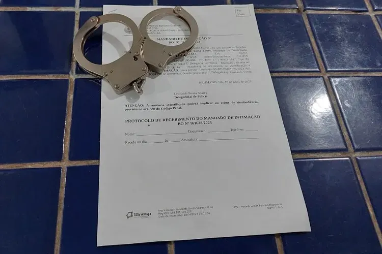 79ª CIPM prende foragido da justiça mineira por tráfico de drogas em Poções