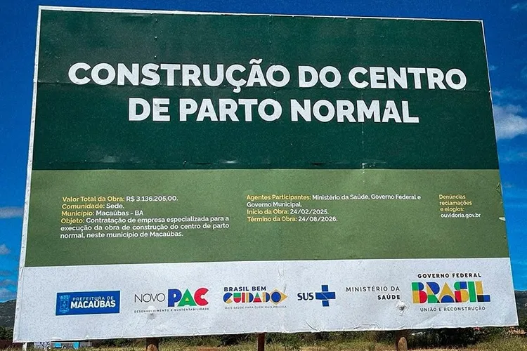 Macaúbas terá Centro de Parto Normal para beneficiar a Bacia do Paramirim