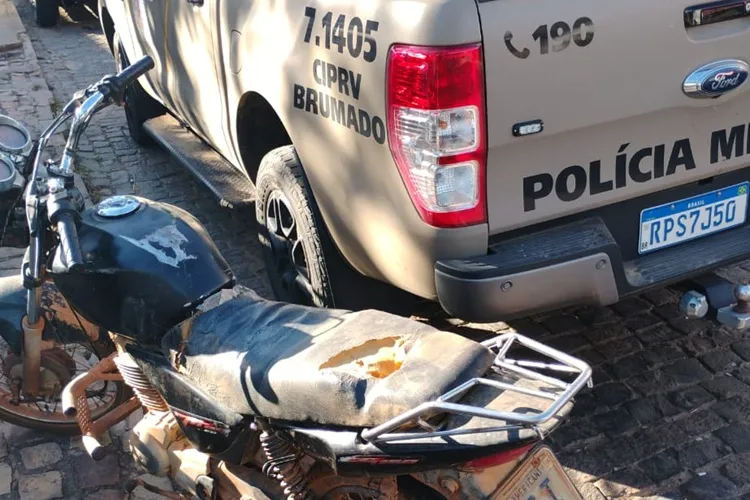 Brumado: 2ª CIPRv recupera motocicleta roubada no distrito de Ubiraçaba