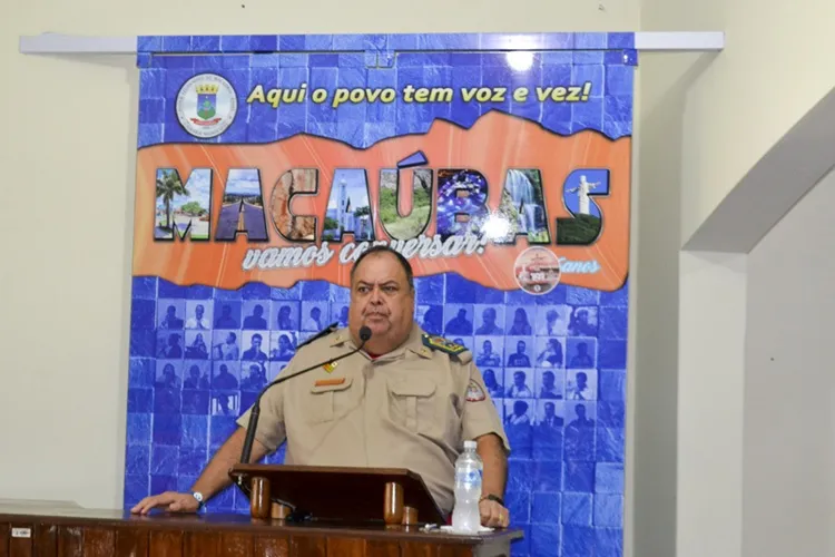 Coronel fala sobre possibilidade da implantação do Corpo de Bombeiros em Macaúbas