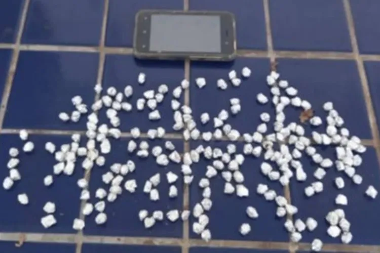 222 pedras de crack são apreendidas no Bairro do Mercado em Brumado