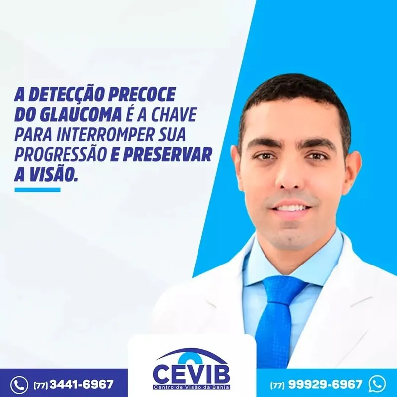 Cevib ressalta importância da detecção precoce do glaucoma