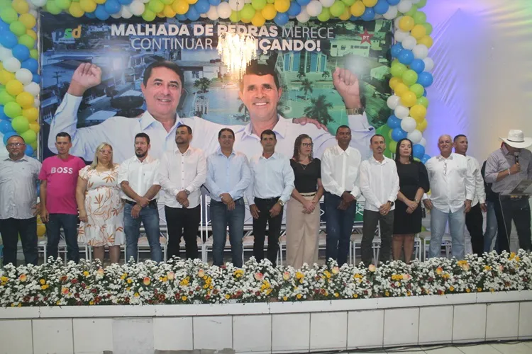 Prefeito é aclamado durante convenção em busca da reeleição em Malhada de Pedras