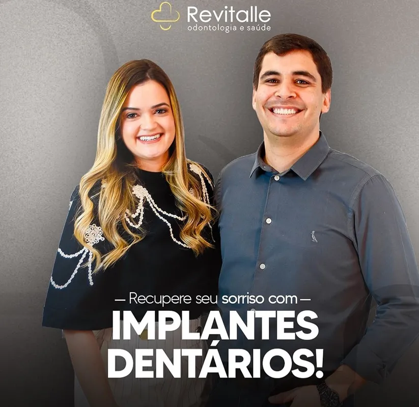 Revitalle Odontologia: Recupere seu sorriso com implantes dentários