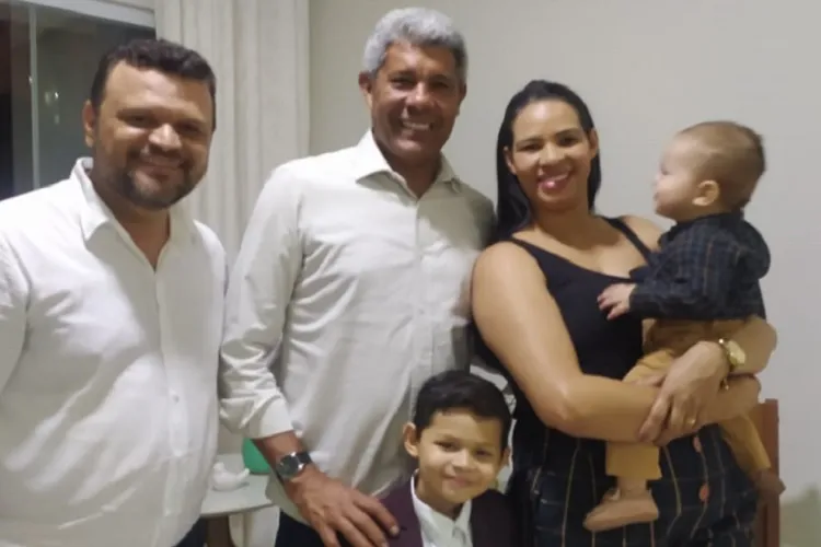 Amarildo Bonfim recebe governador Jerônimo Rodrigues em sua residência em Brumado